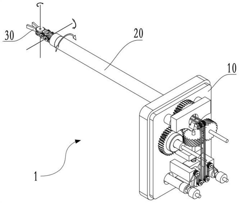 Wire transmission structure, surgical instrument and surgical robot