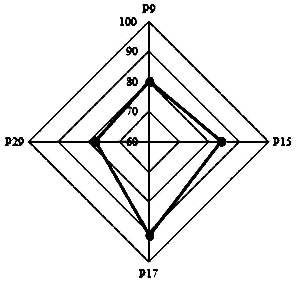 Lactobacillus plantarum P _ 17 and method for preparing fermented apple juice by using lactobacillus plantarum P _ 17