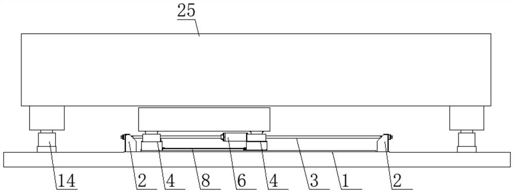 Walking type pushing construction method for large component and application