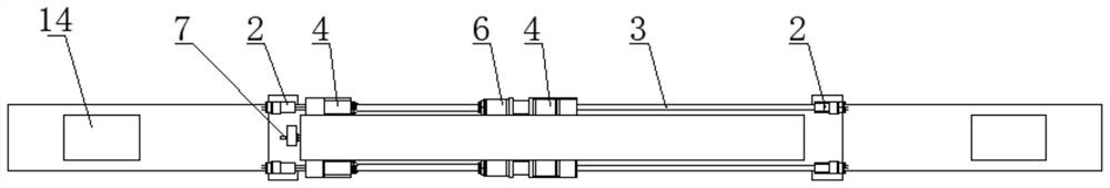 Walking type pushing construction method for large component and application