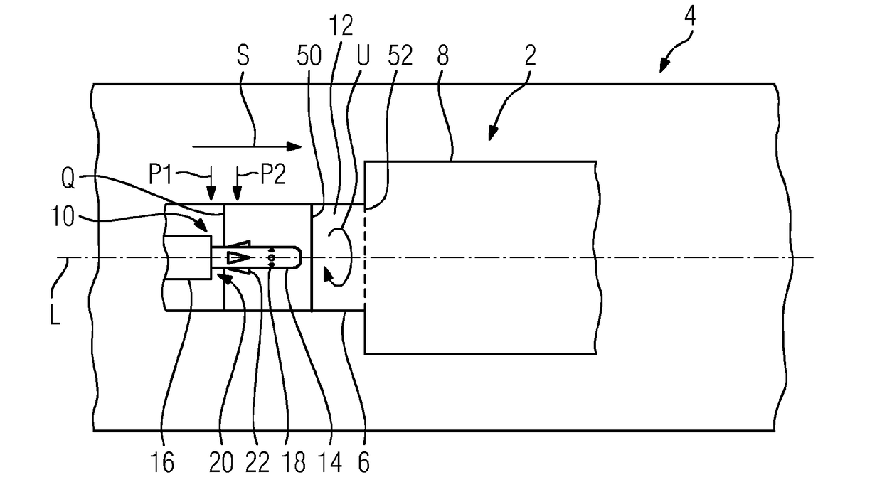 Burner, gas turbine having such a burner, and fuel nozzle