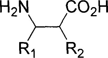 Resolution method of beta-amino acid