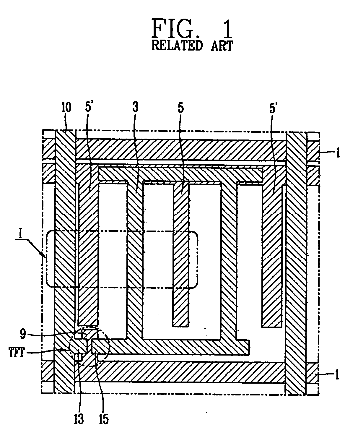 In-plane switching mode liquid crystal display device