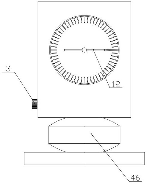 Remote measuring and metering device for engineering construction