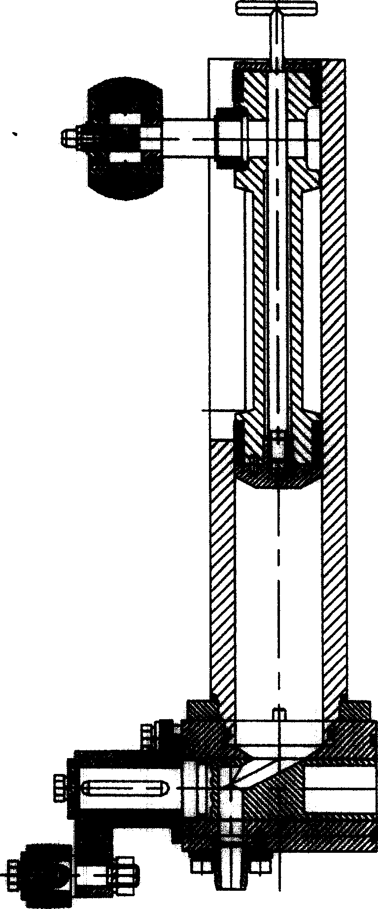 Plunger-type quantitative filling valve