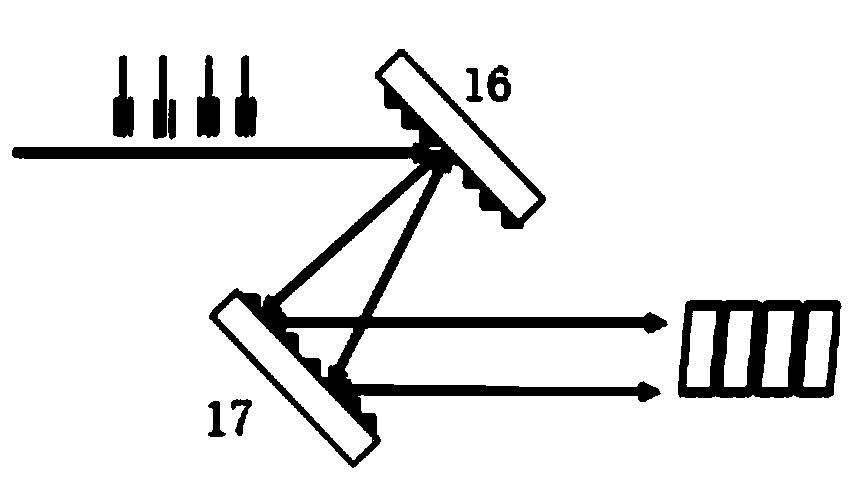 Ultra-fast continuous electron dynamic state observation device and method based on frequency domain space-time transformation