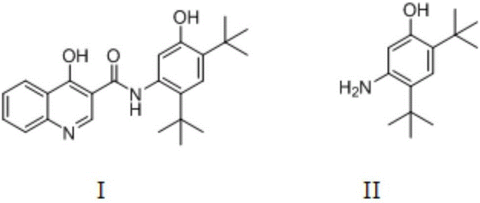 Preparation method of 2,4-ditertbutyl-5-aminophenol