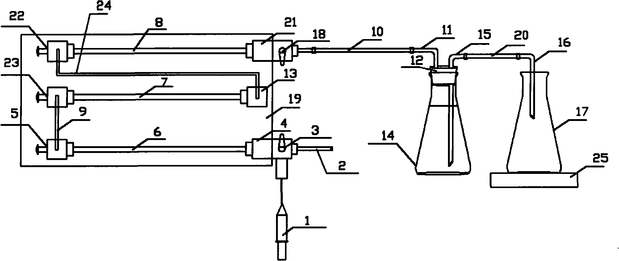 Method for fast measurement of methane content in biogas through indirect weight