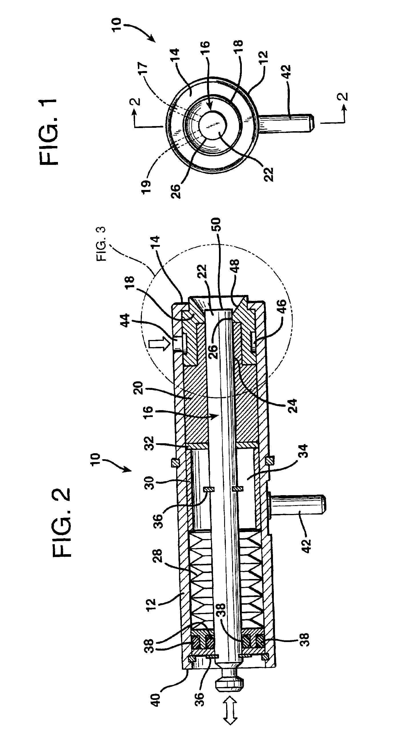 Tip for a foam-in-place dispenser