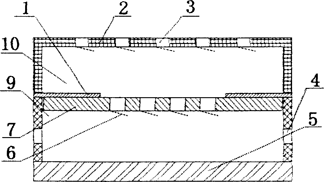 Dual piezoelectric beam driven diaphram air pump