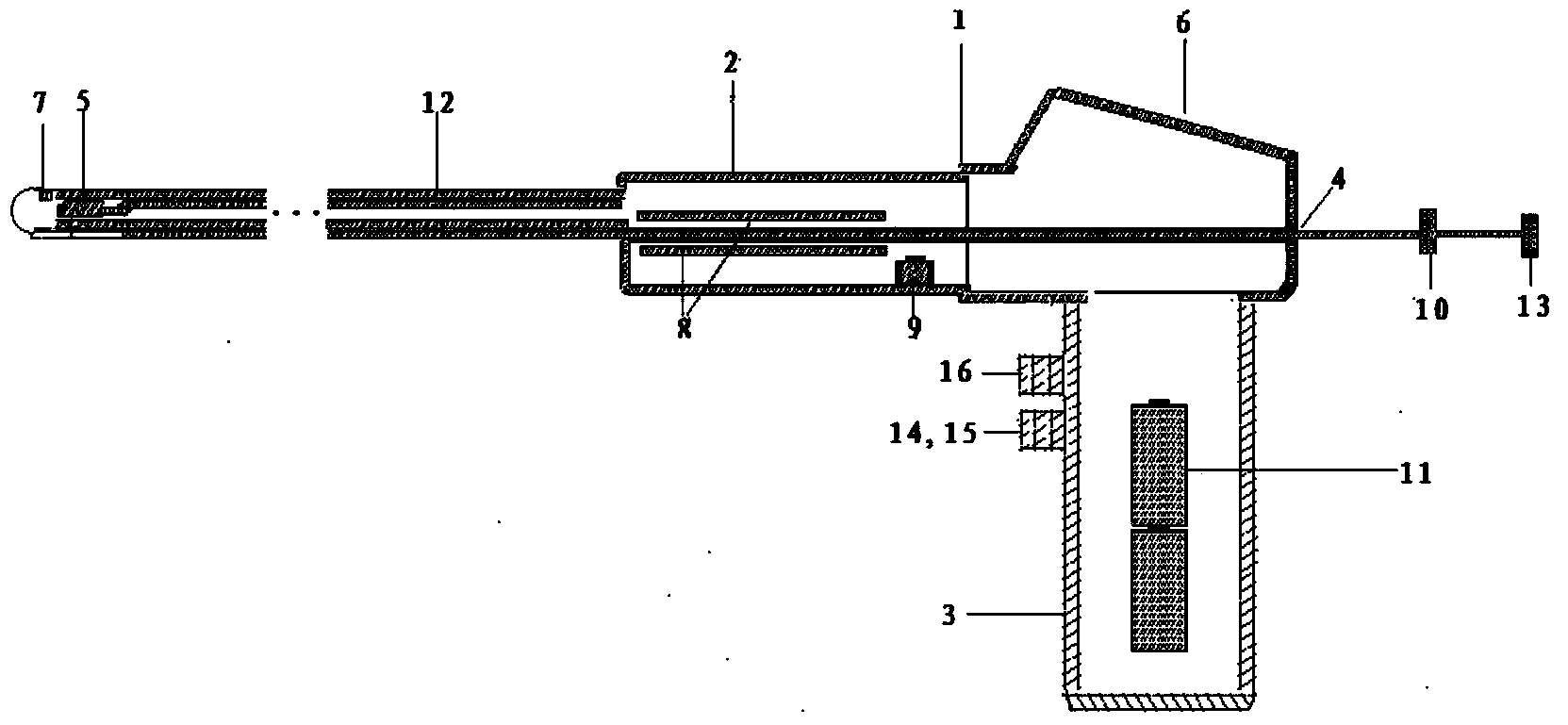 Intelligent multifunctional dairy cow/beef cattle semen deposition gun