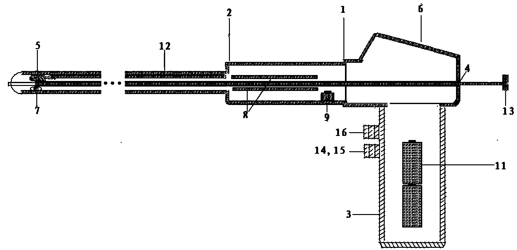 Intelligent multifunctional dairy cow/beef cattle semen deposition gun