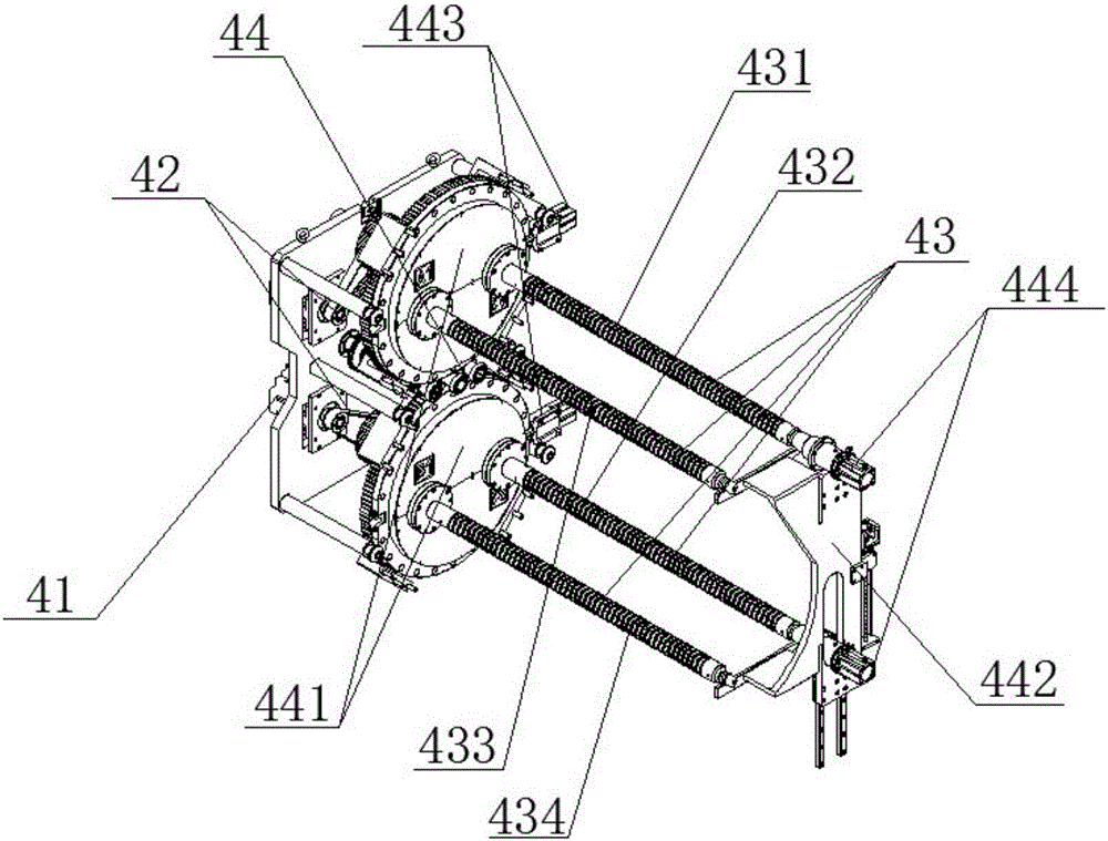 Thin film dividing and cutting machine with rolling shafts overturnable