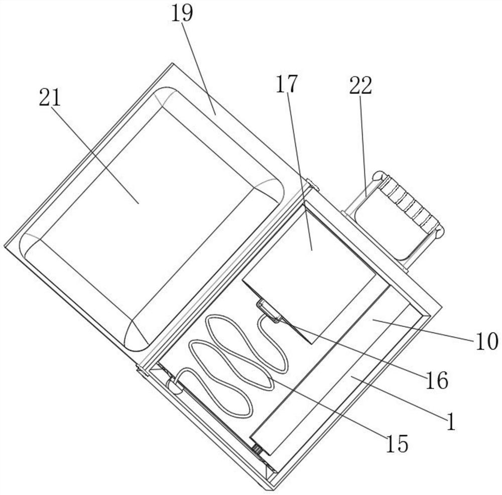 Daily blood pressure monitor for nursing middle-aged and elderly people