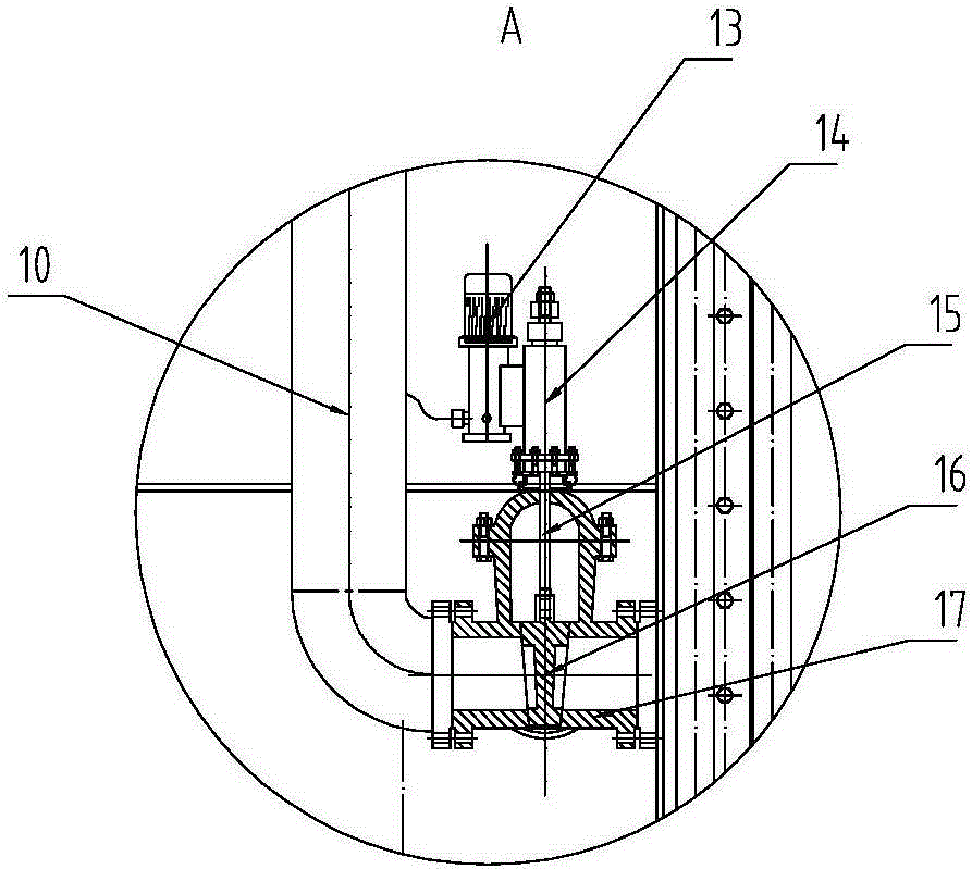 Door-in-door type gate