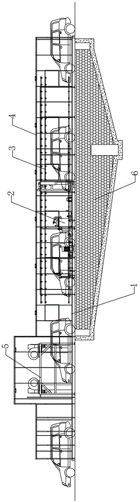 Automobile sprinkling test line