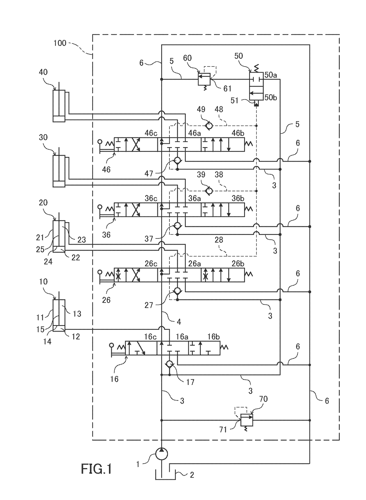 Pilot type switching valve