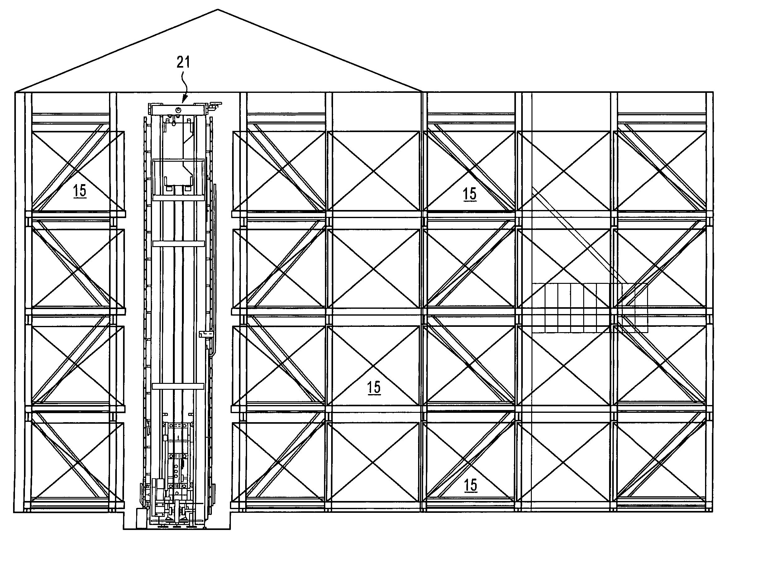 Automated self storage system