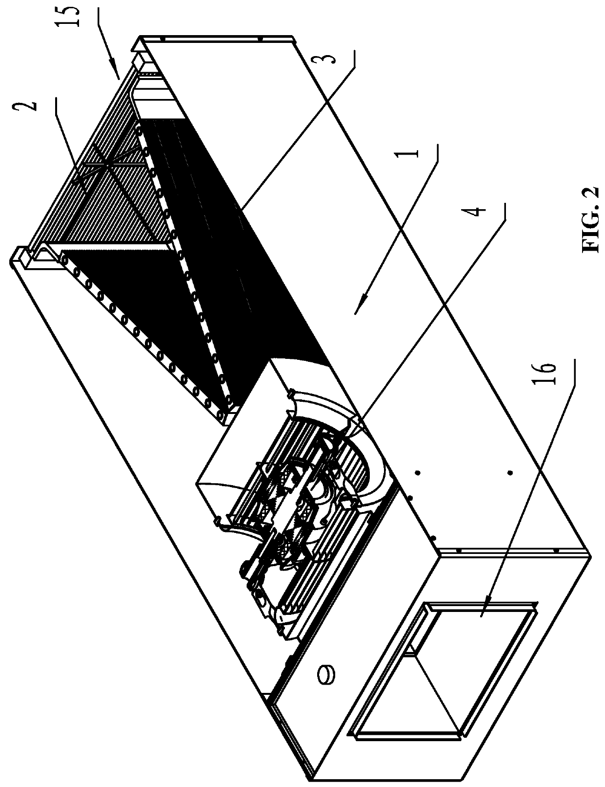 Heat exchanger for an indoor unit of an air conditioner