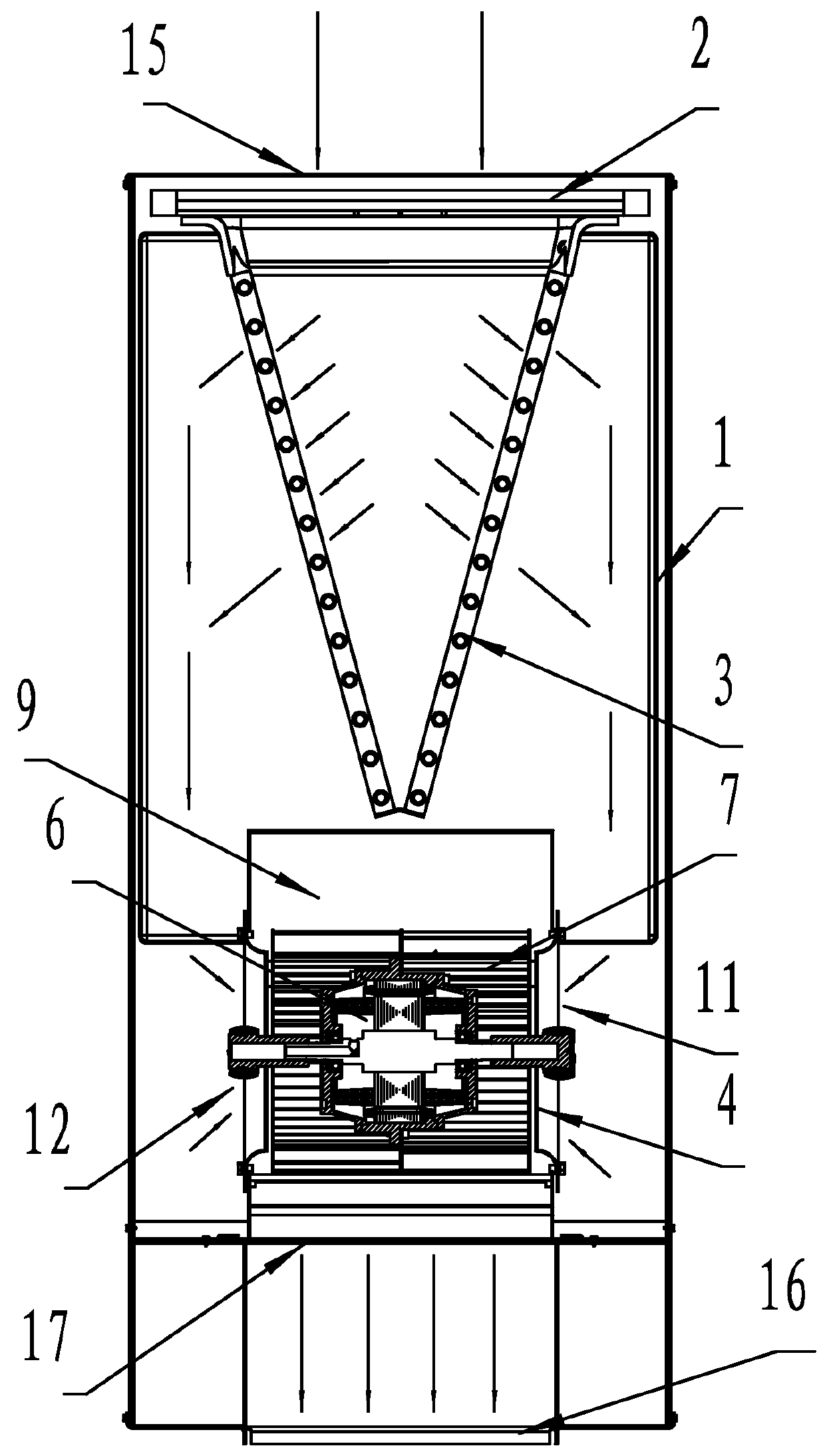 Heat exchanger for an indoor unit of an air conditioner