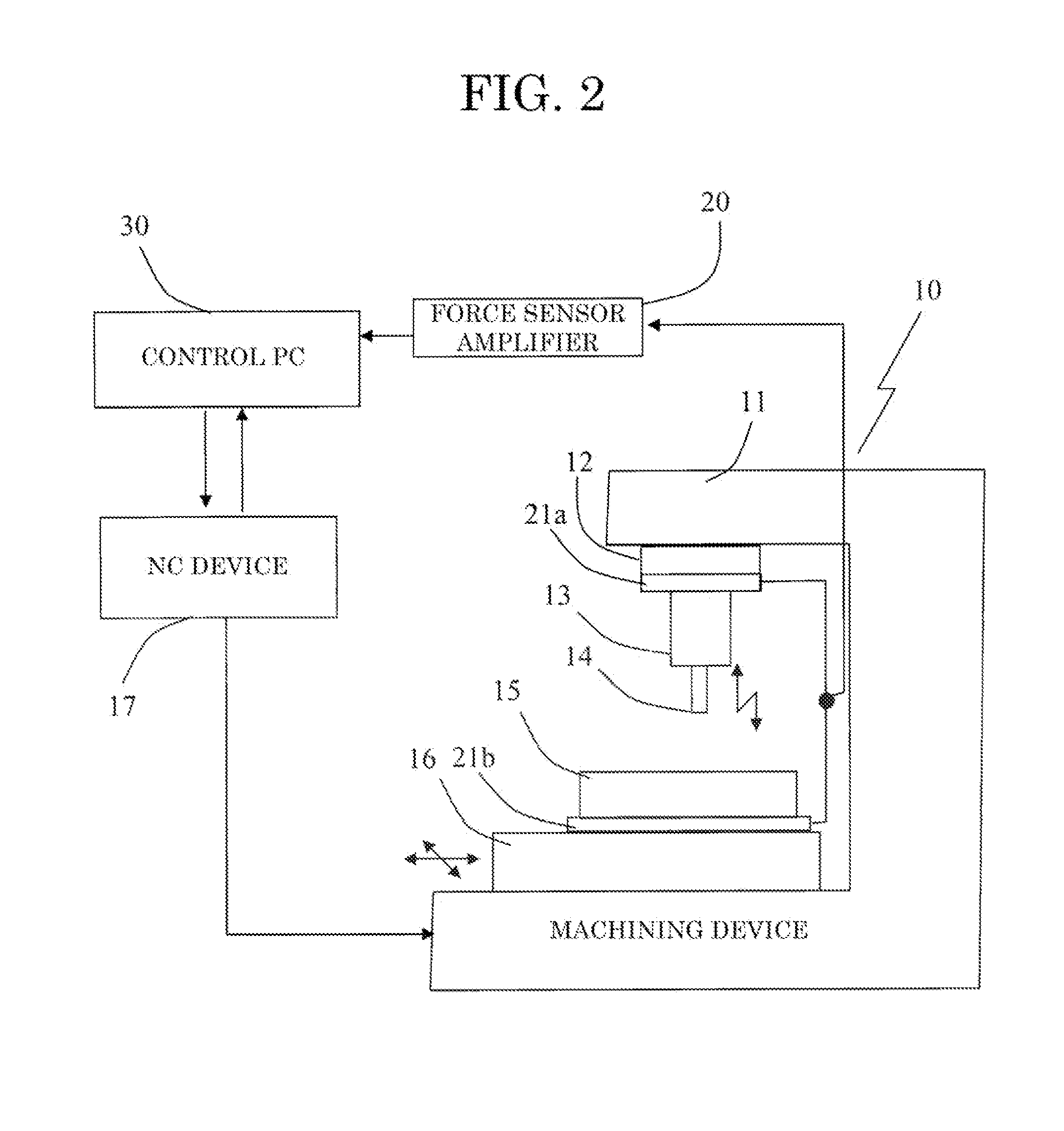 Working Abnormality Detecting Device and Working Abnormality Detecting Method for Machine Tool