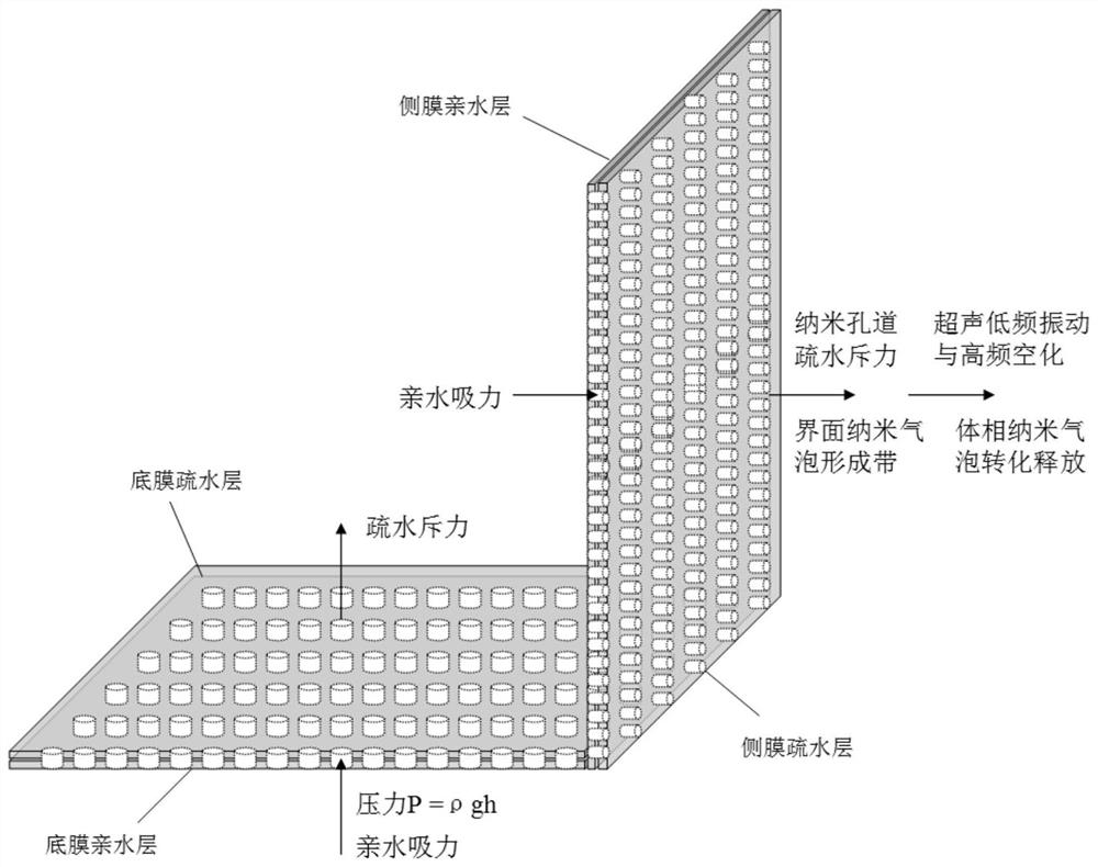 An Ultrasonic-Electrode-Nanoporous Membrane Coupling Hydrogen Production Sterilization System