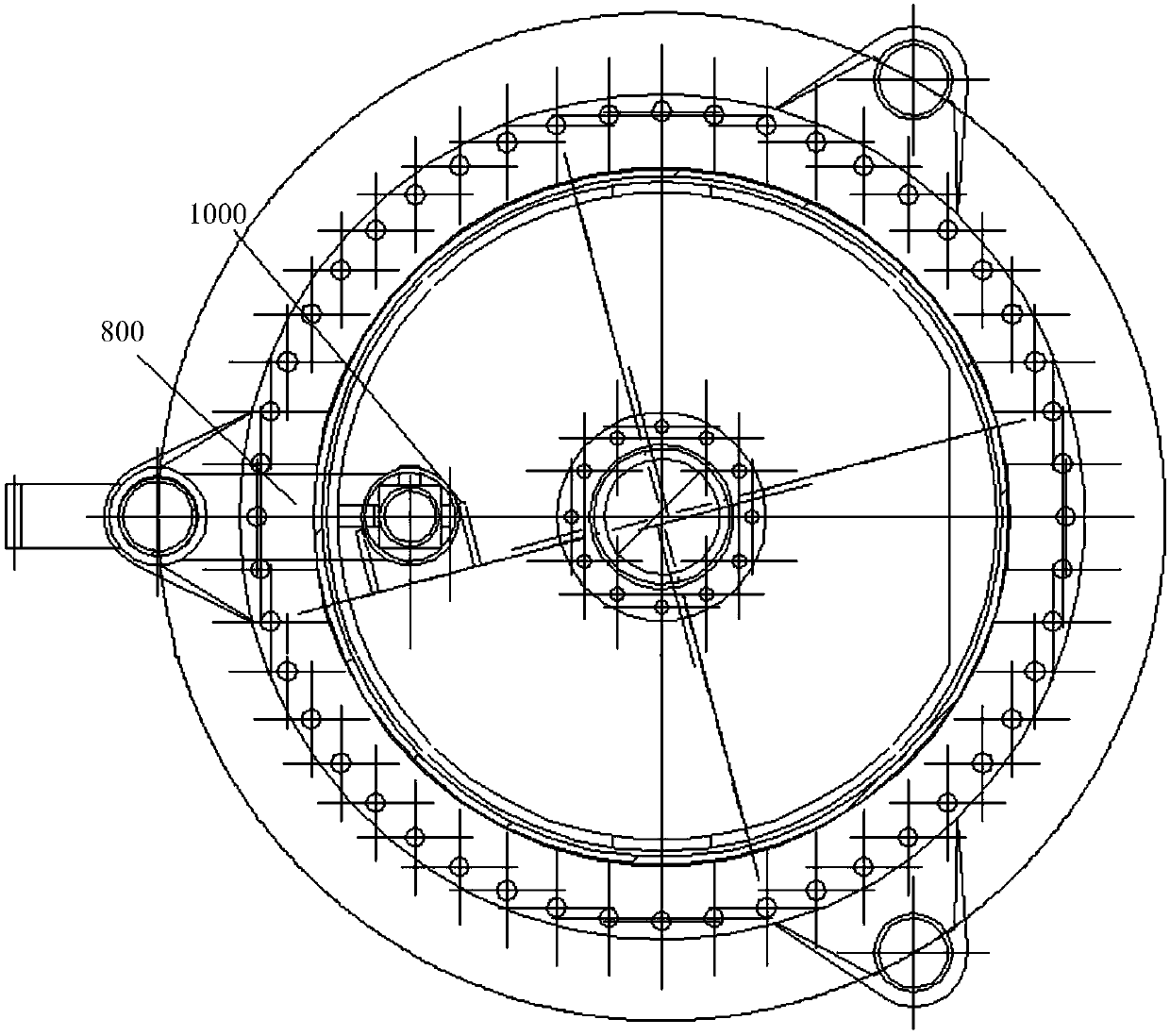 Environment-friendly overflow barrel equipment of drag suction dredger