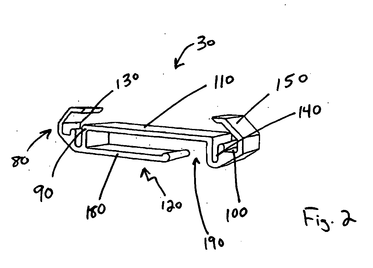 Canning screw band charm clip and assembly