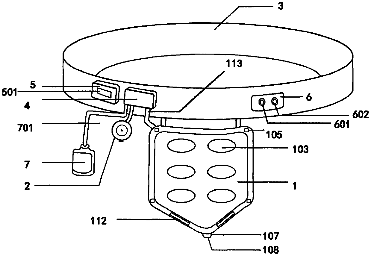 Intelligent urine collecting and discharging device with self-cleaning function