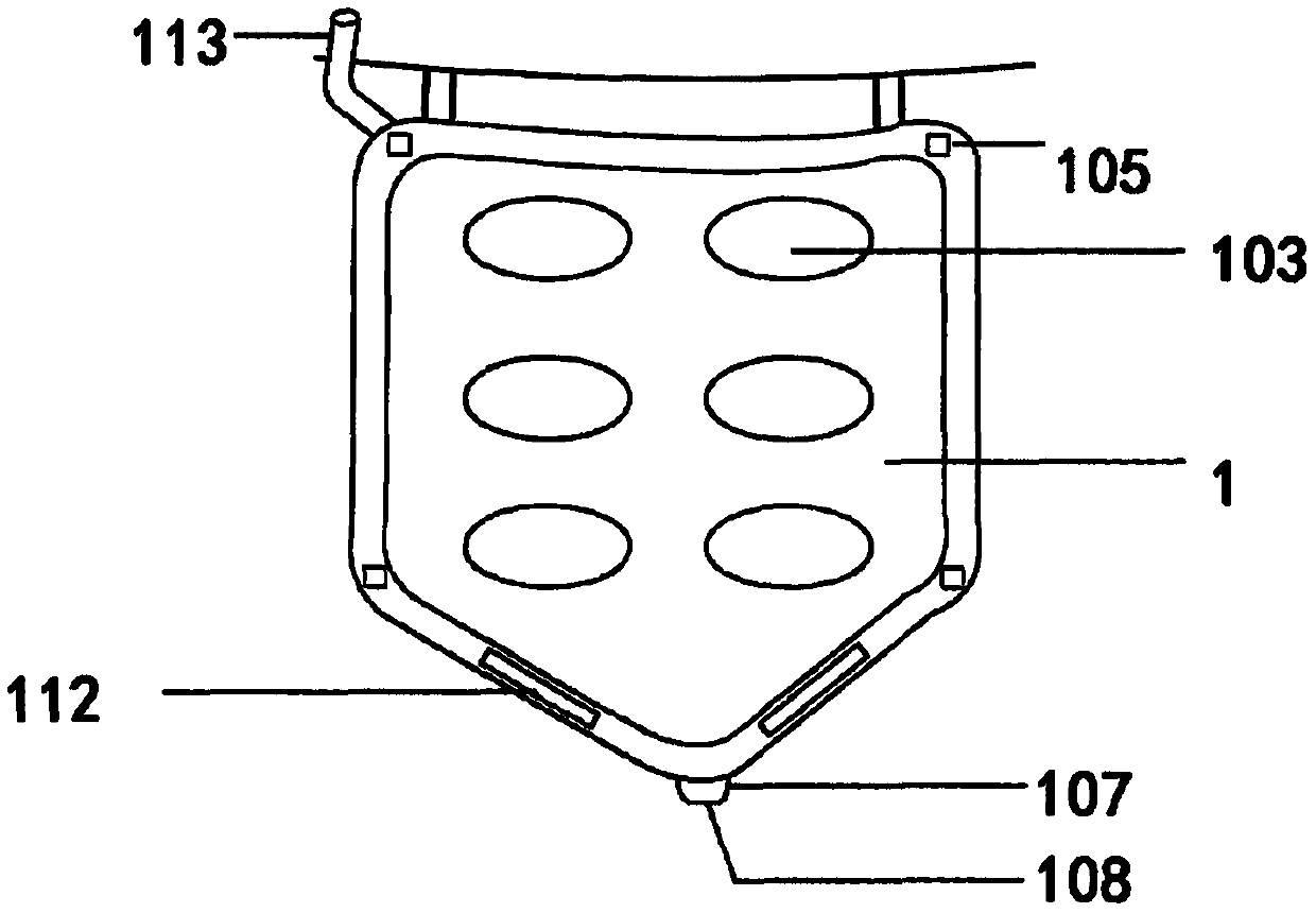 Intelligent urine collecting and discharging device with self-cleaning function