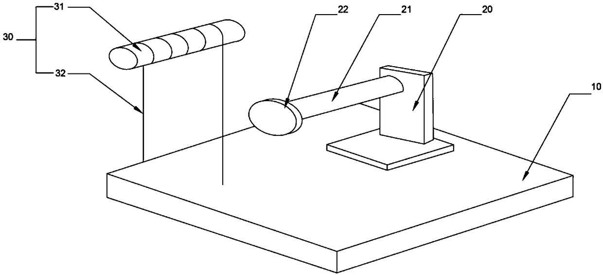 Embedded linear cutting device and control method based on ARM