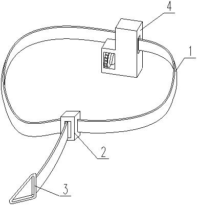 Automatic pole-climbing anti-falling device