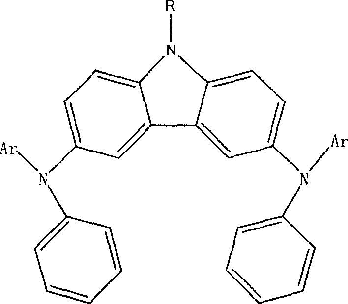 Compound for organic luminescent material and method for producing the same