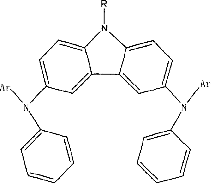 Compound for organic luminescent material and method for producing the same