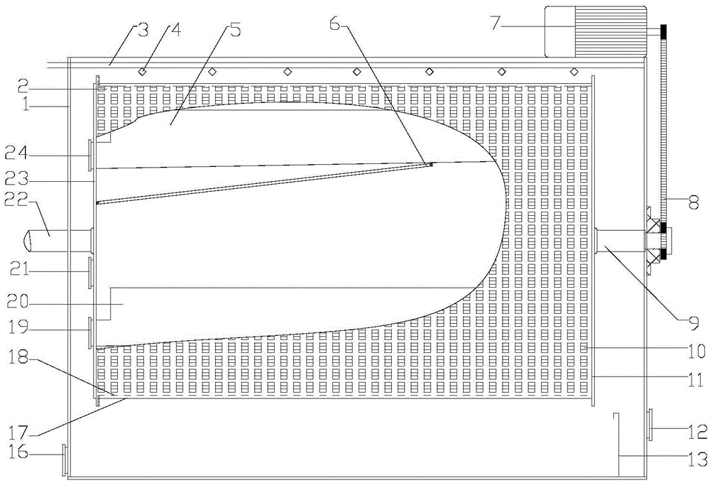 Filter device for livestock and poultry breeding wastewater and method adopting filter device