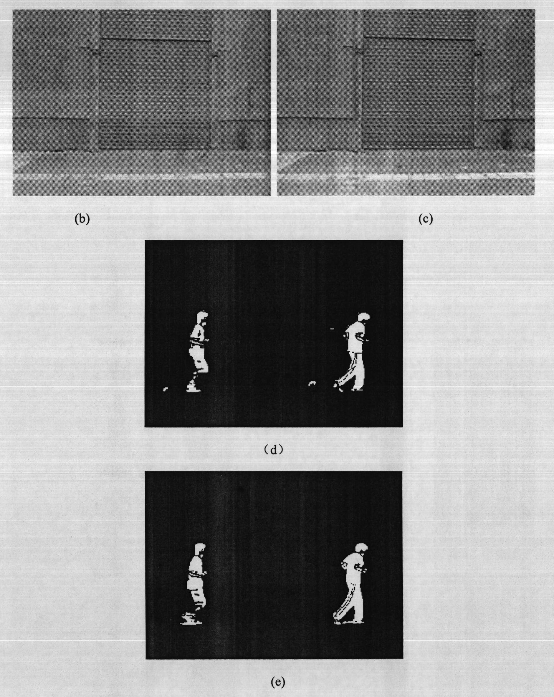 Multi-camera cooperative character tracking method in complex scene