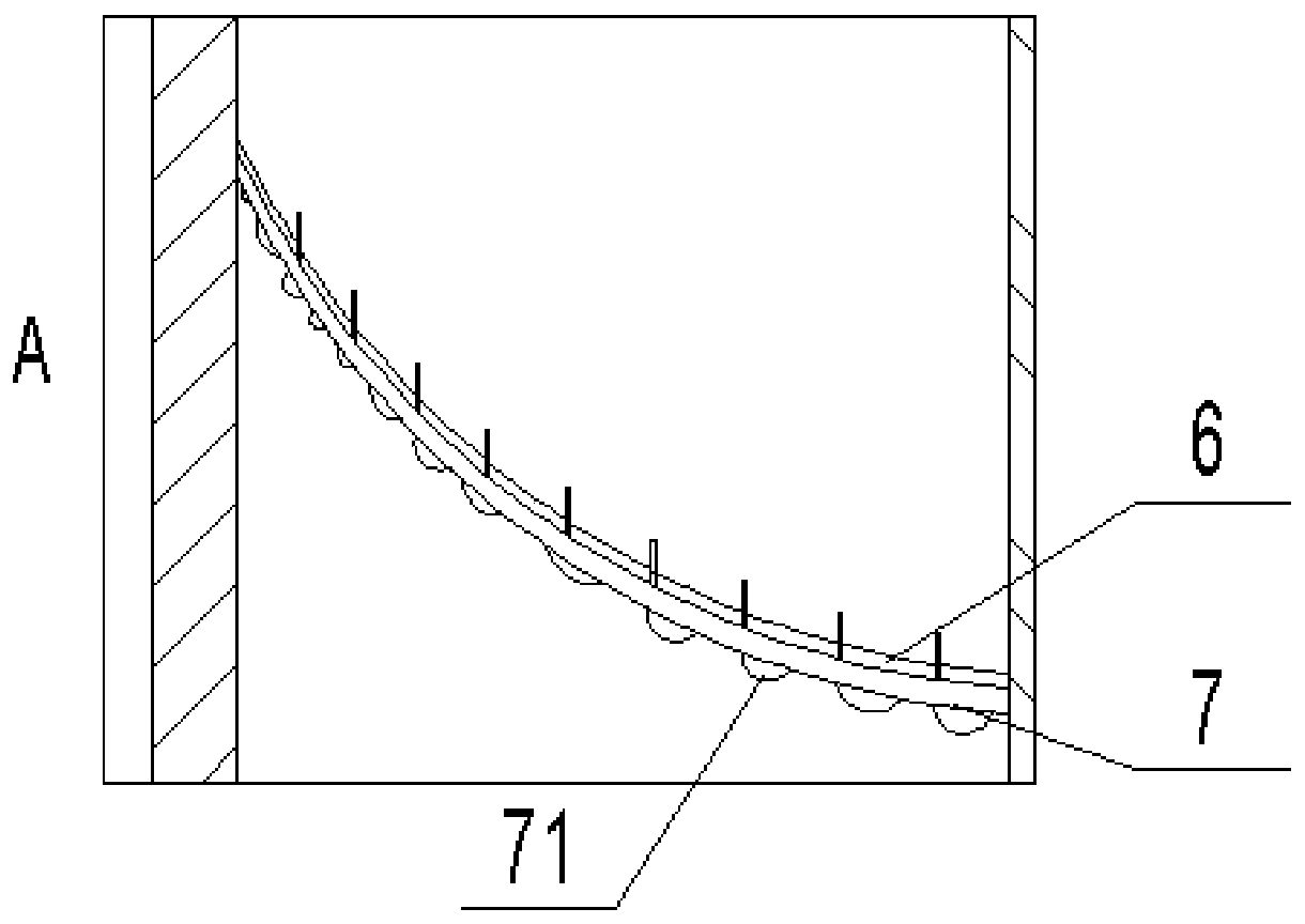 Method and device for photocatalytic degradation of organic pollutants in wastewater