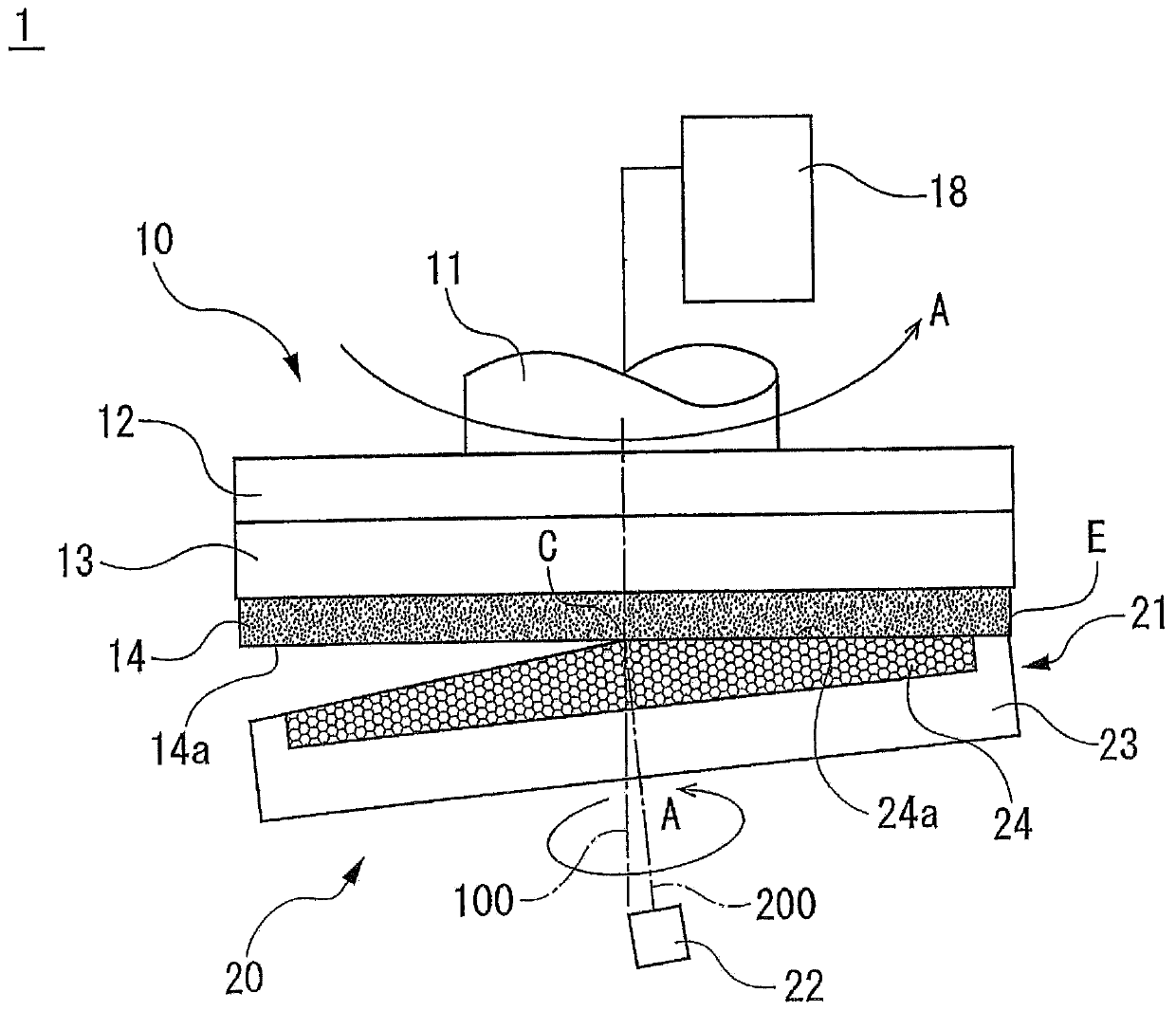 Holding surface grinding method