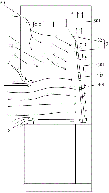 Novel energy-saving environment-friendly numerical-control fume hood of laboratory