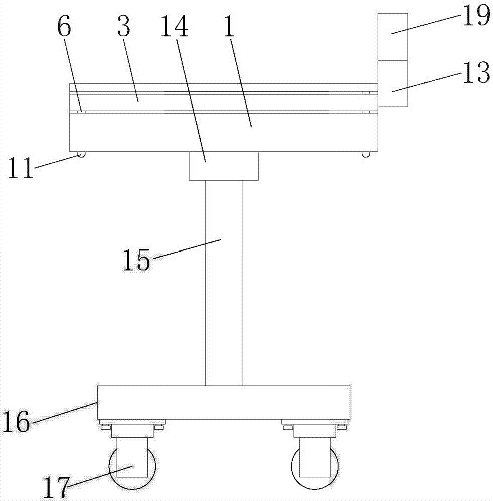 Medical cart capable of increasing placing area