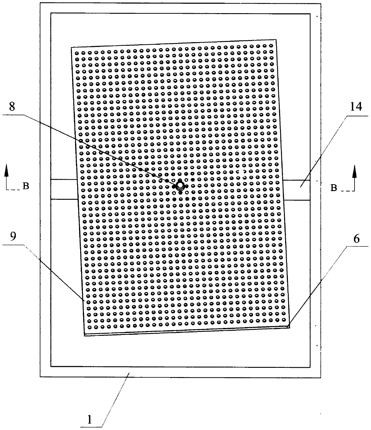 A driving mechanism for corn grain cleaning screen