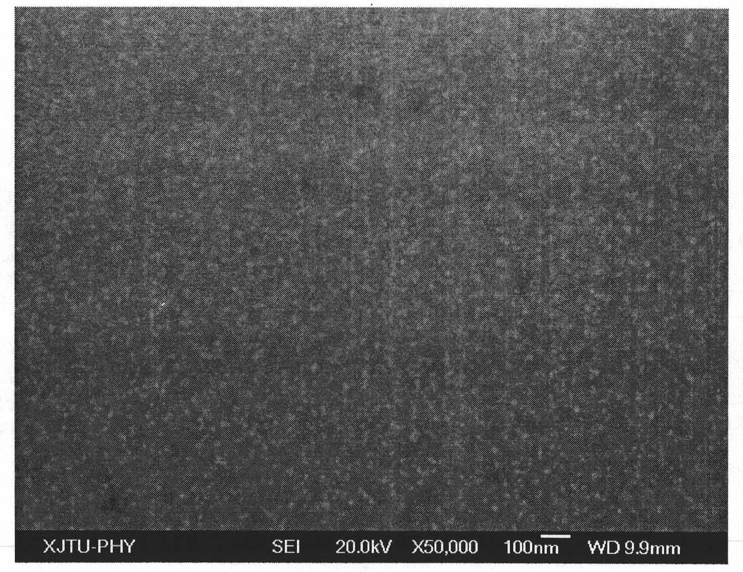 Method for preparing hydrogenated silicon film by utilizing magnetron sputtering