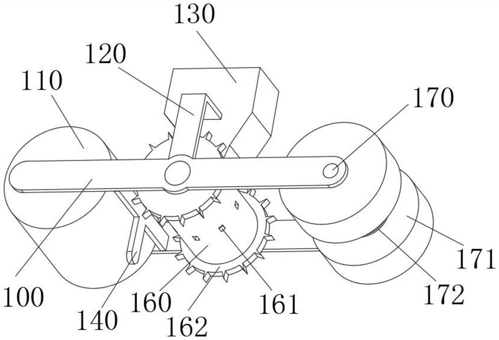 Small agricultural vegetable seeder with spraying function