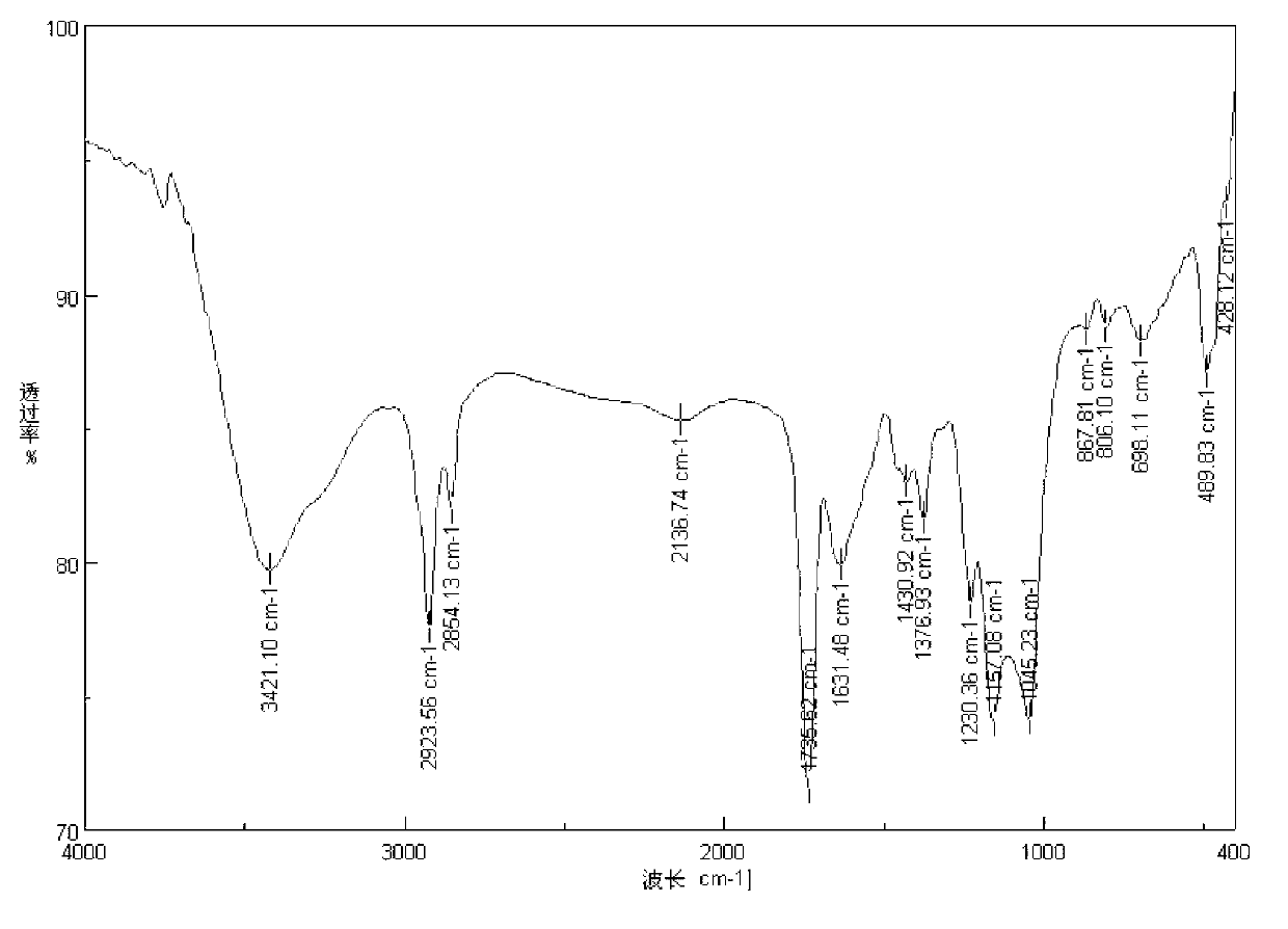 Amphiphilic amido inulin and preparation method thereof