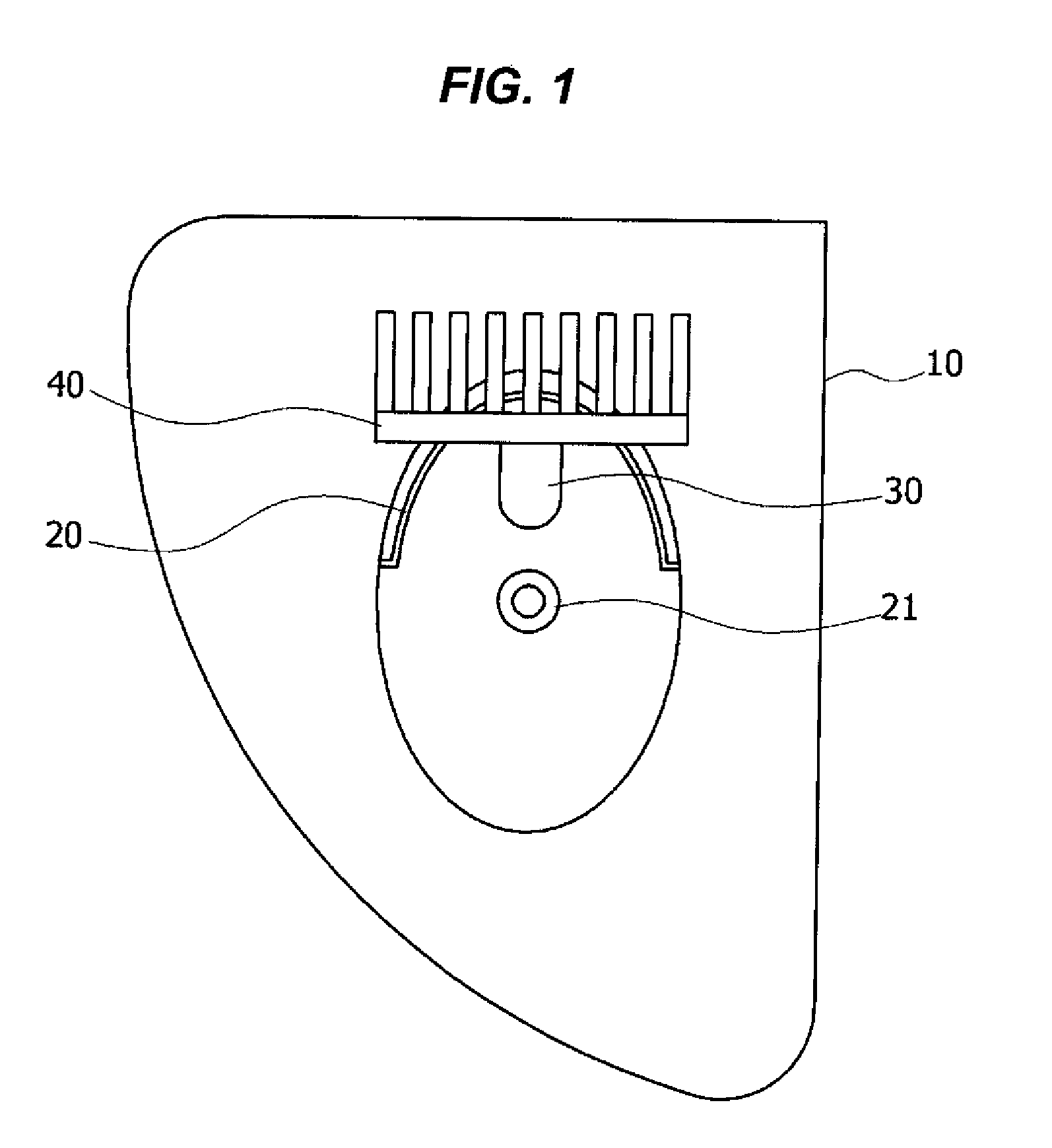 Adaptive Front Light System Having High Heat-Dissipation Efficiency