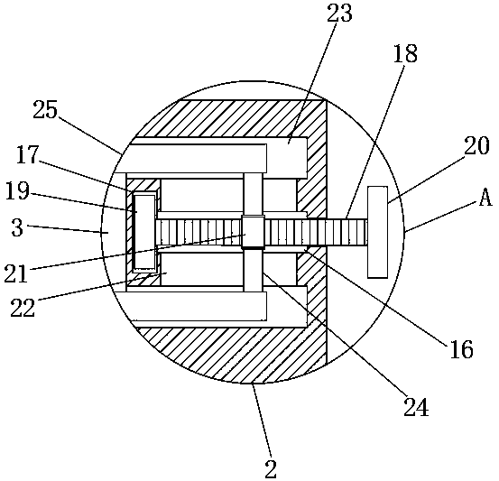 Clamp device for automobile ABS brake valve