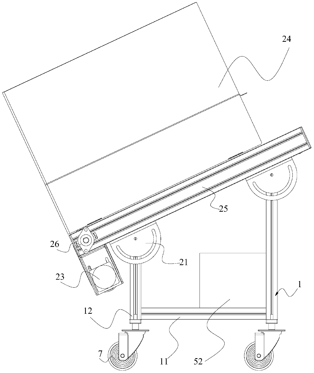 Automatic badminton feeding device and control method thereof