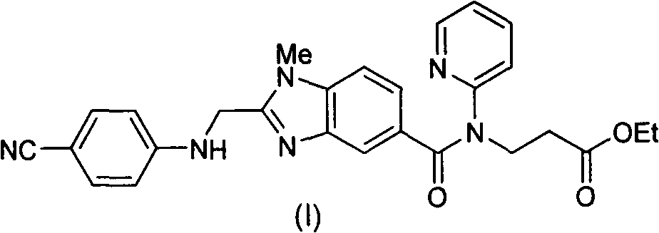 Method for preparing and purifying dabigatran etexilate intermediate