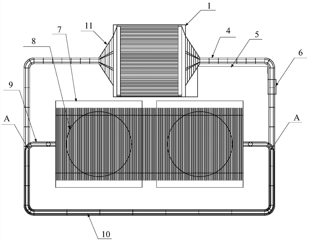 Chip cooling system