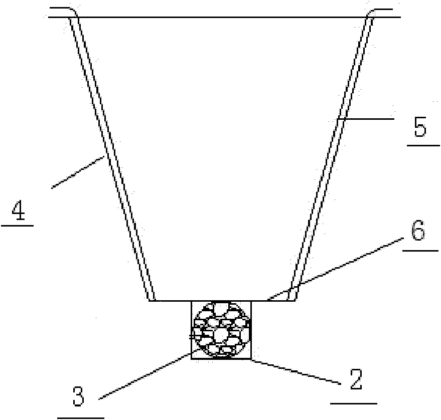 Coastal protection forest construction method